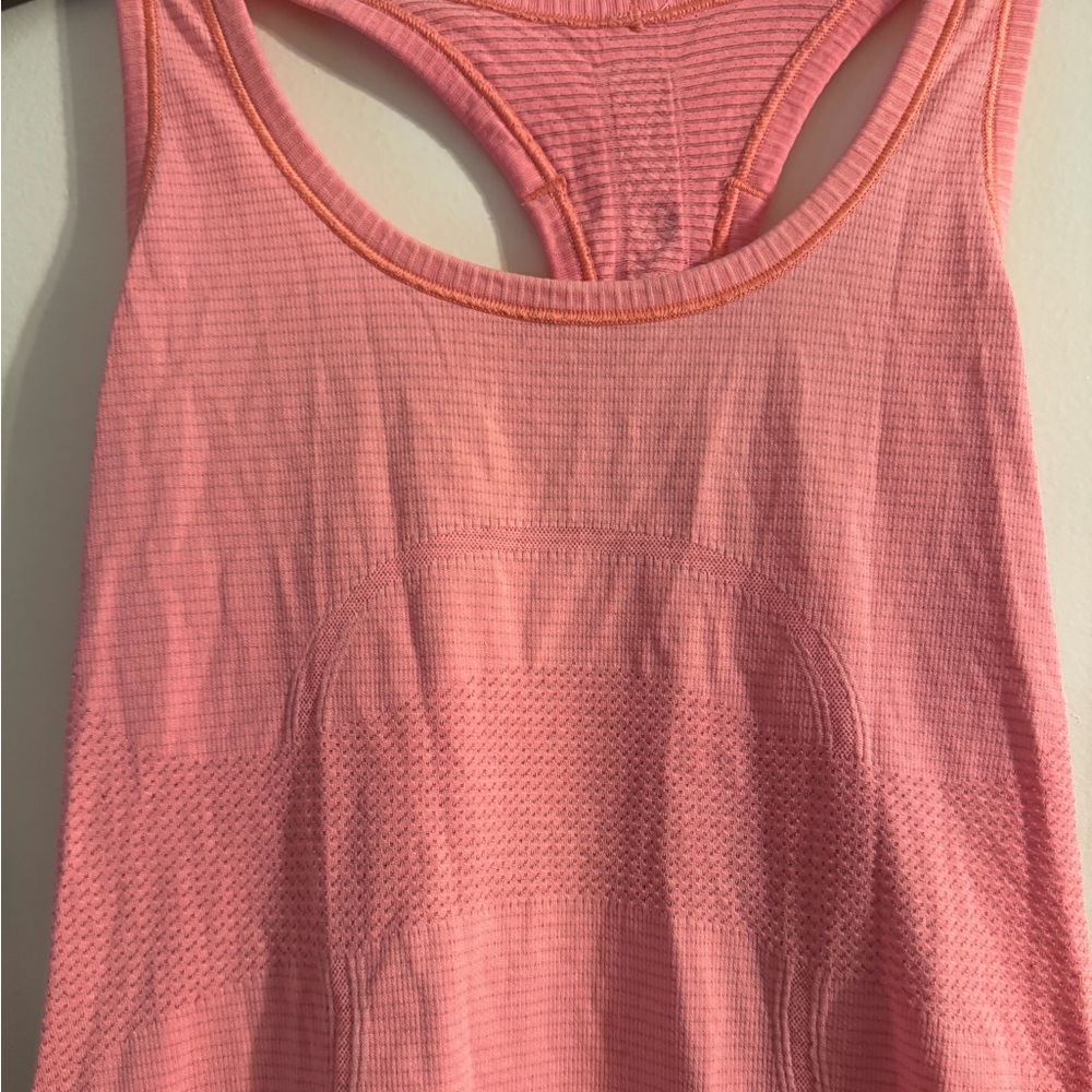 Lululemon Pink Racerback Tank - Picture 2 of 3